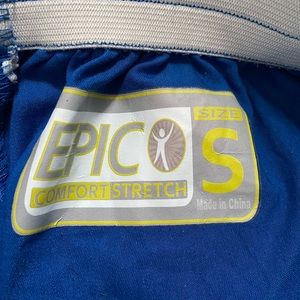 Royal blue scrub pants